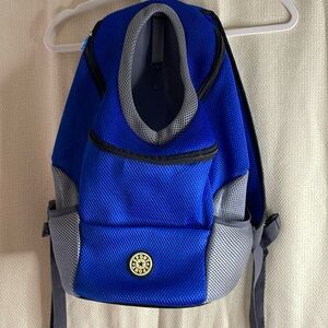 Fur Sport Pack, Blue , Size small
Dog carry pack